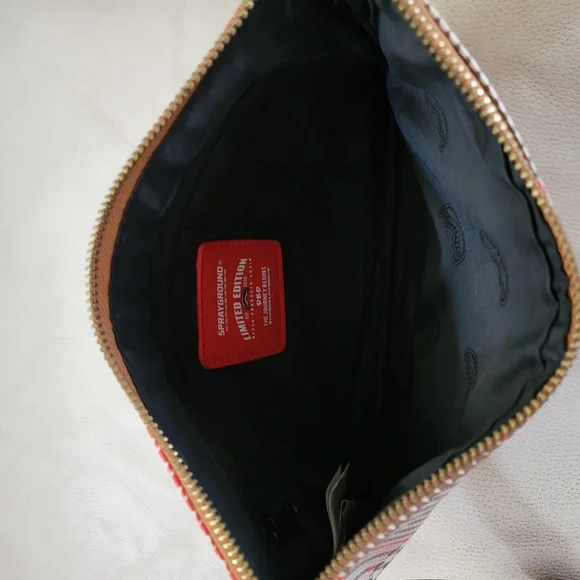 Sprayground Limited Edition Turbo 500 Crossover Clutch Bag Removable Strap - Picture 4 of 8